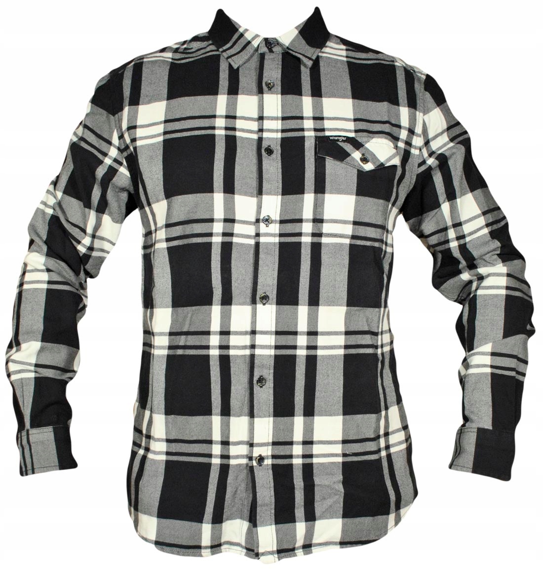

Wrangler koszula black Ls 1PKT Flap Shirt _ XXL 44