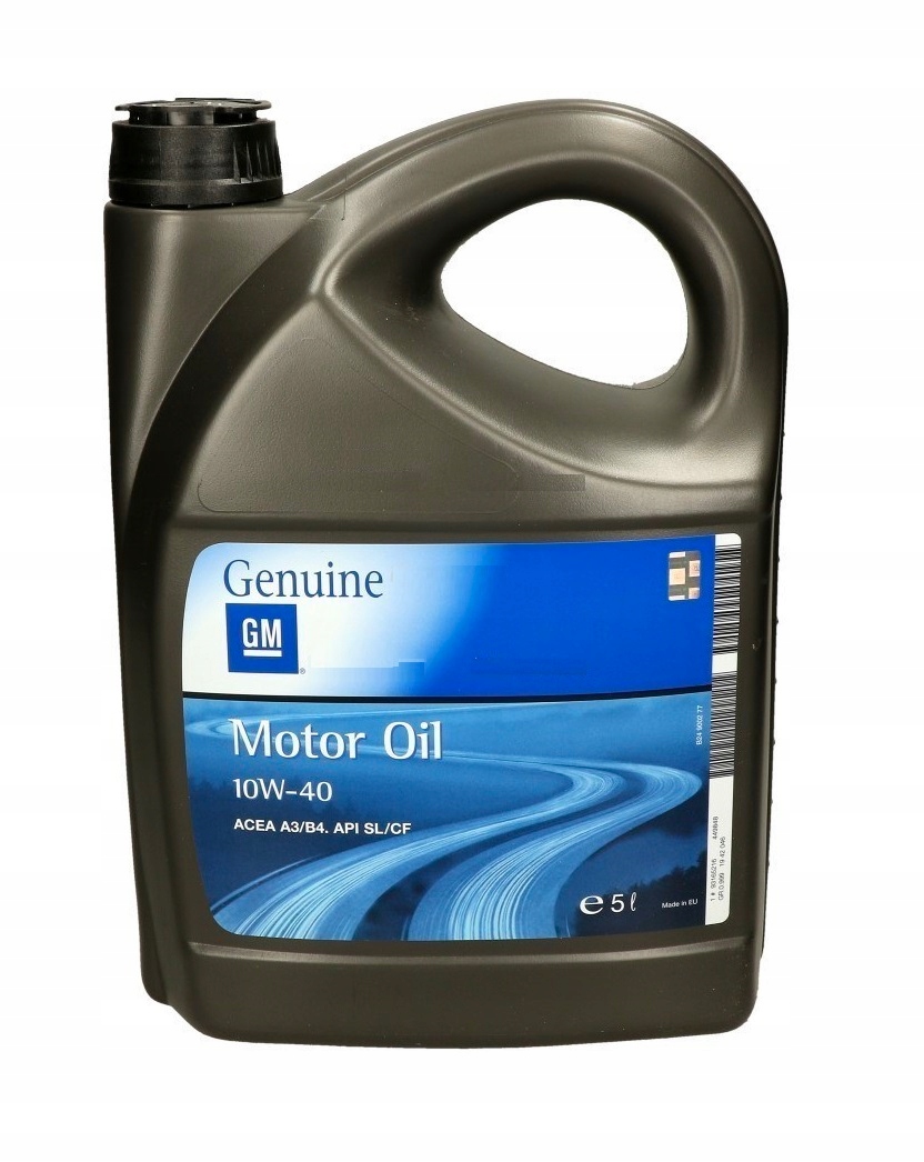 

Olej Opel Gm Motor Oil 10W40 Sl/cf A3/B3 A3/B4 5L