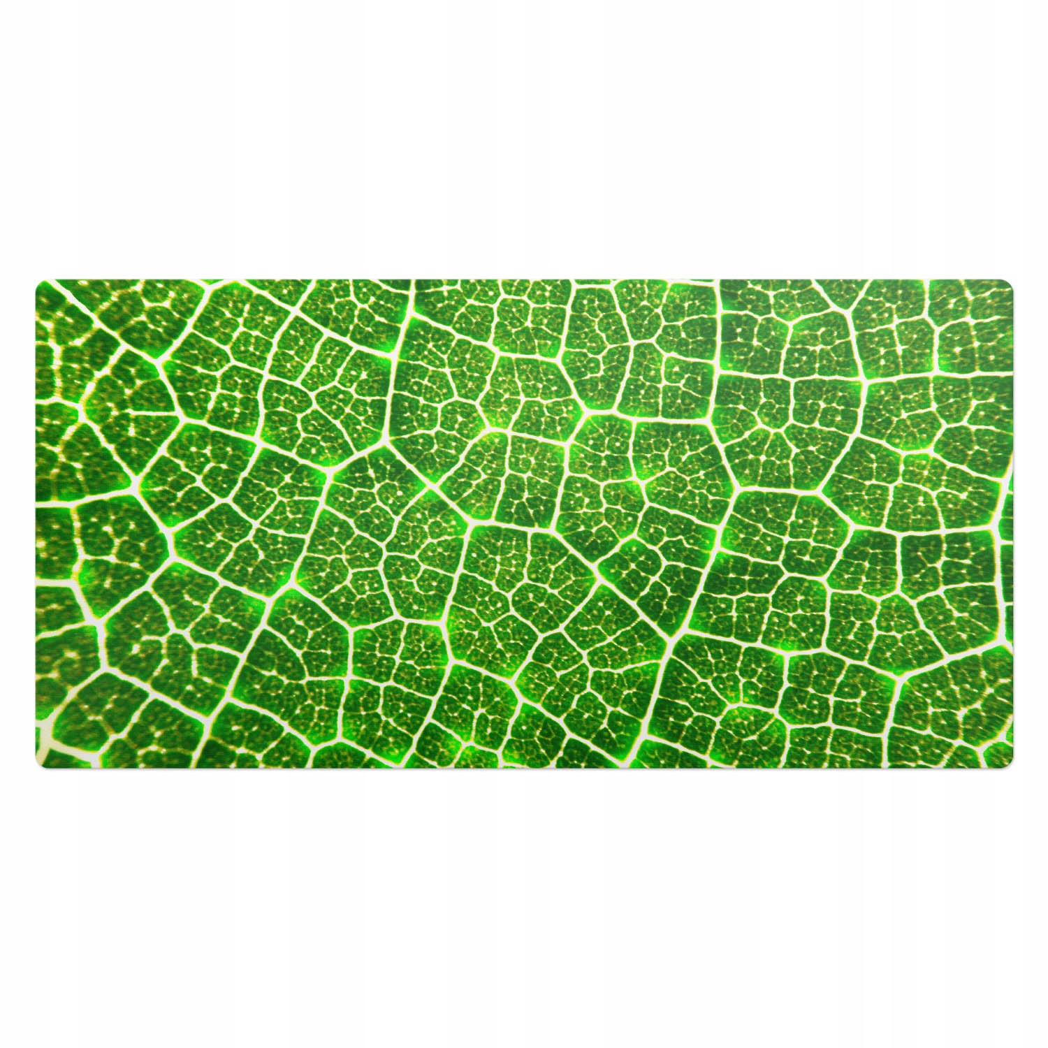 Protiskluzová podložka na psací stůl do kanceláře Detaily listů v makro provedení 100x50 cm