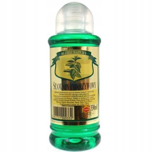 

Achem Szampon Popularny 330ml Pokrzywa