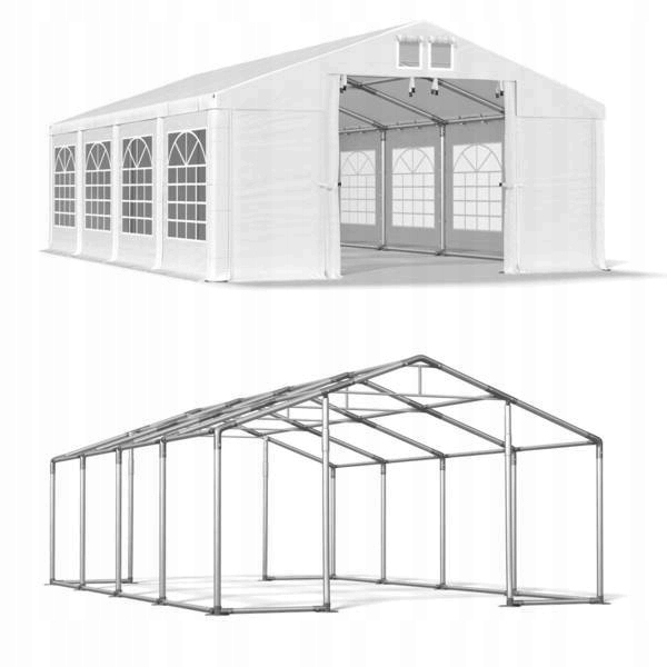 Namiot Ogrodowy 8x8m Cateringowy Das 580 W