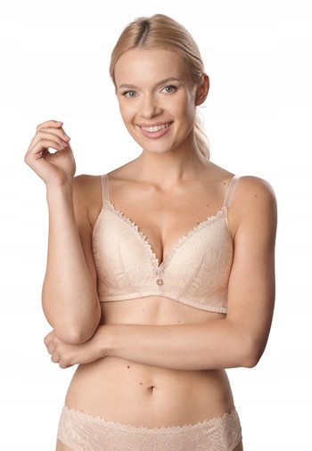 Krajková podprsenka bez kostic Push Up Aida 75C Mefemi