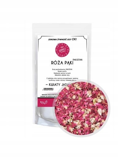 Levně 2 X Vinosárna Sušené pupeny růže Pákistánské Jedlé Květy 250 g