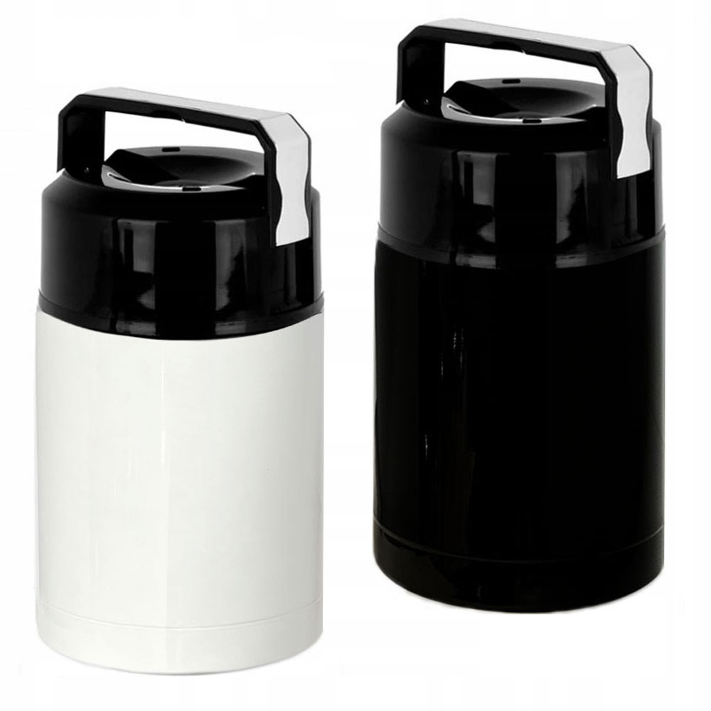 2x Termos Obiadowy Na Zupę Lunchbox Pojemni Menażka Żywność Termiczny 1L