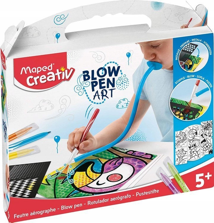 

Zestaw Creativ Flamastry Dmuchane Pop'art Maped