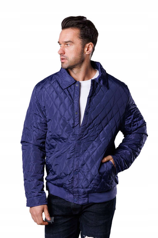 Pánská Bunda 13081 Námořnická Modrá XL