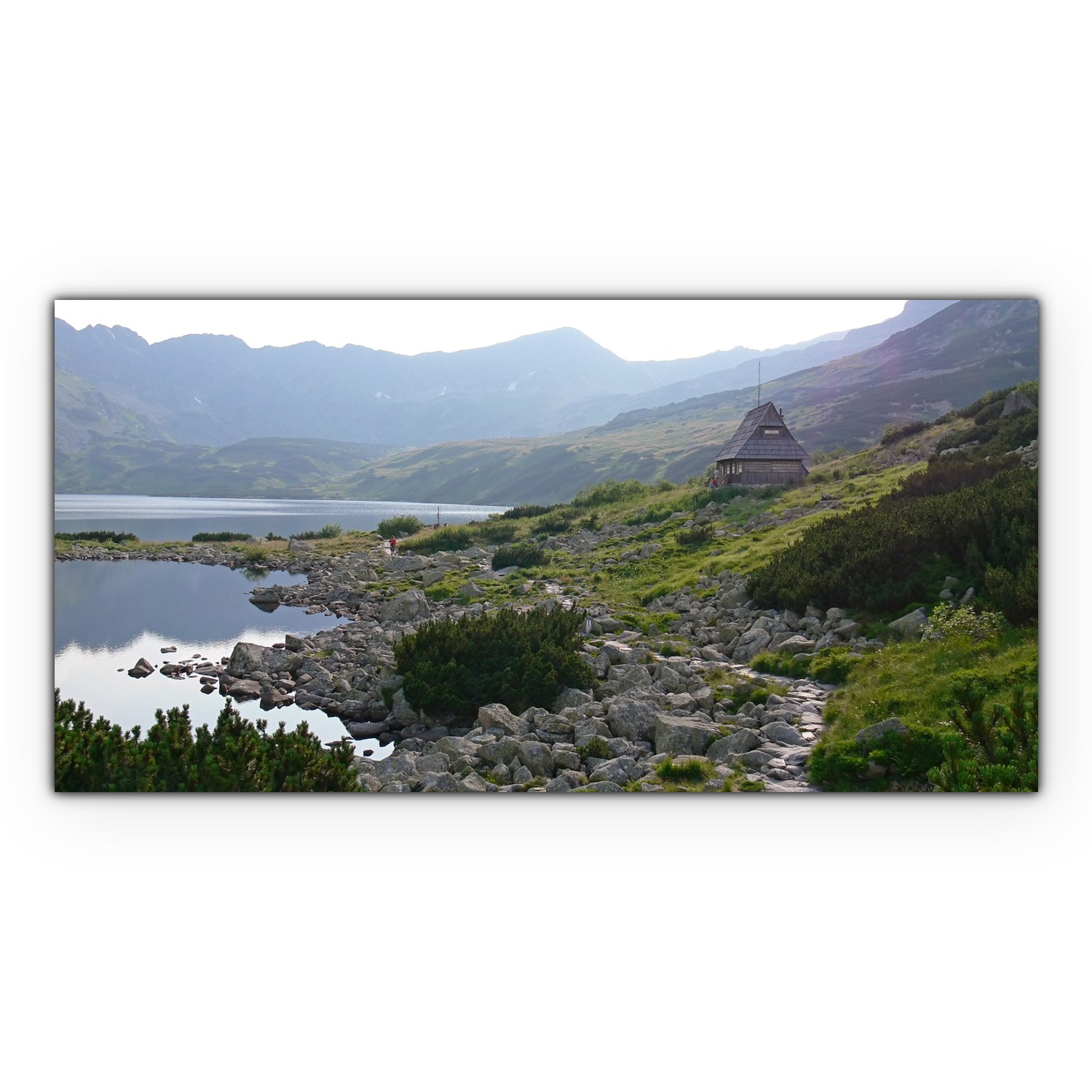 

Canvas płótno do sypialni 140x70 Dom Góry Natura