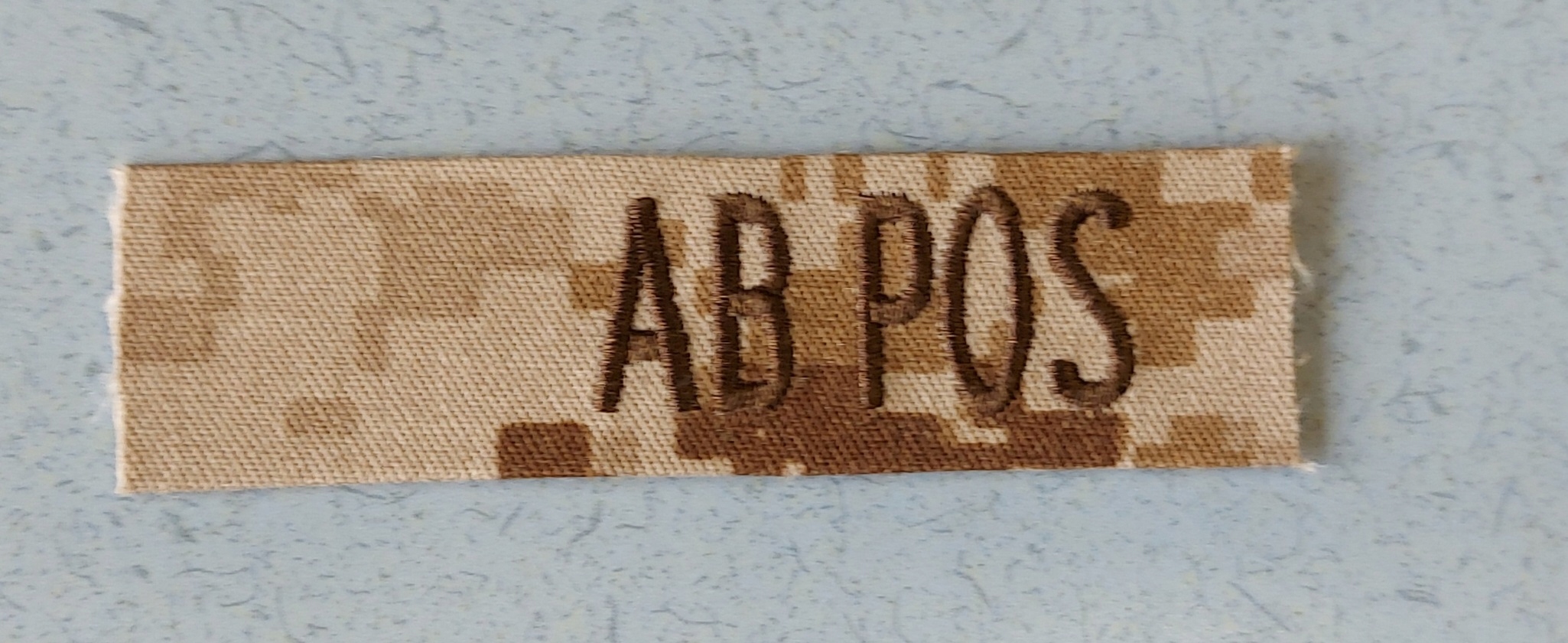 Haft na Digital Desert Grupa krwi (ab Pos)
