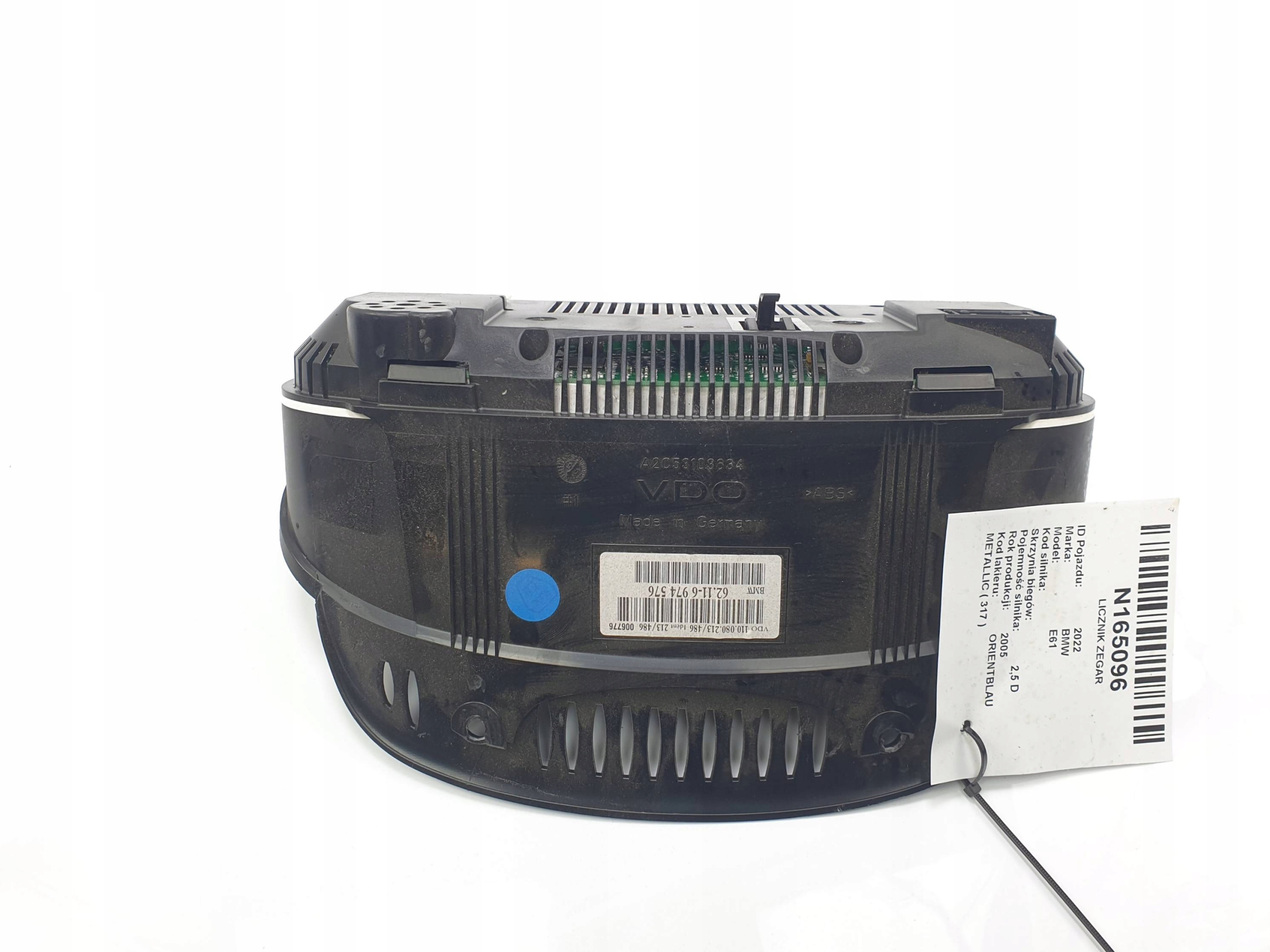 dials clock 6974576 BMW E61