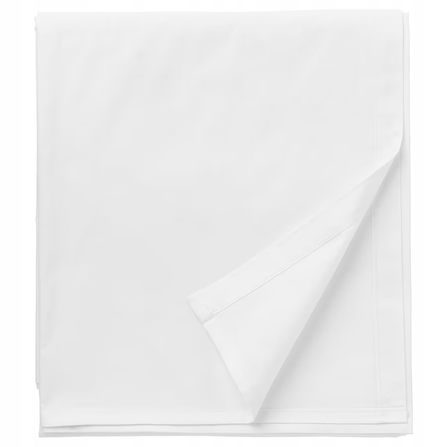 

Ikea prześcieradło 240x260cm białe 100% Bawełna