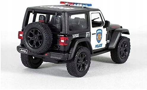 SAMOCHÓD METALOWY JEEP POLICJA ZABAWKA DLA DZIECI Materiał metal