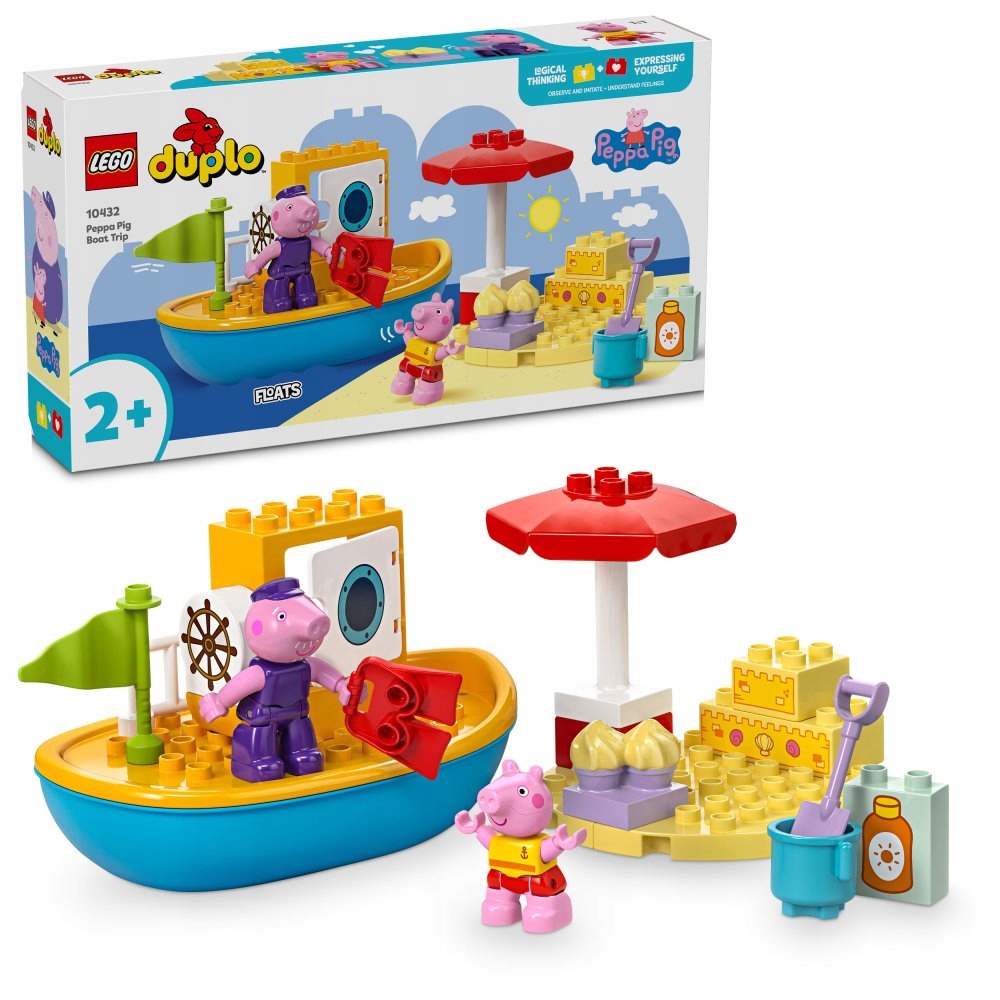 Lego Duplo 10432 Prasátko Peppa a výlet na loďce