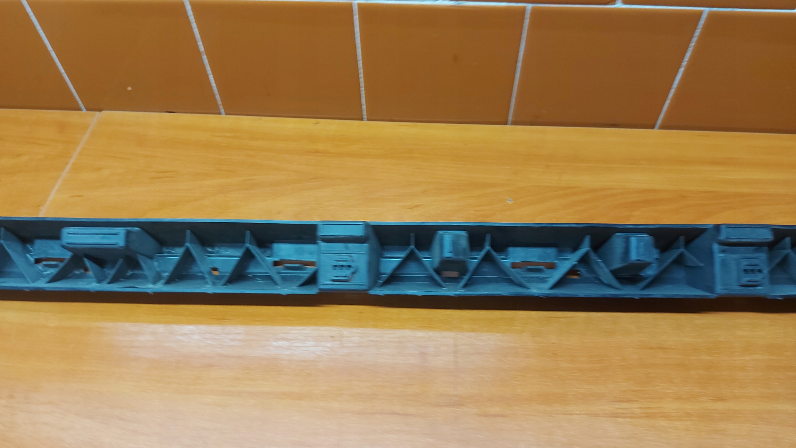 bumper bracket right central rear part rear VOLVO S60 II 19