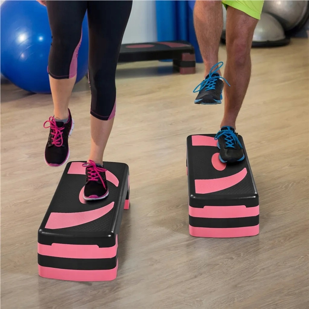 Stepper prosty Yaheetech STEP STEPPER Kod producenta 411276ROSE RED