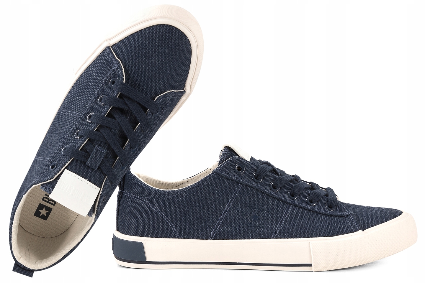 Big Star TT174295 Sportovní Tenisky Pánské Textilní Tenisky jeans 45