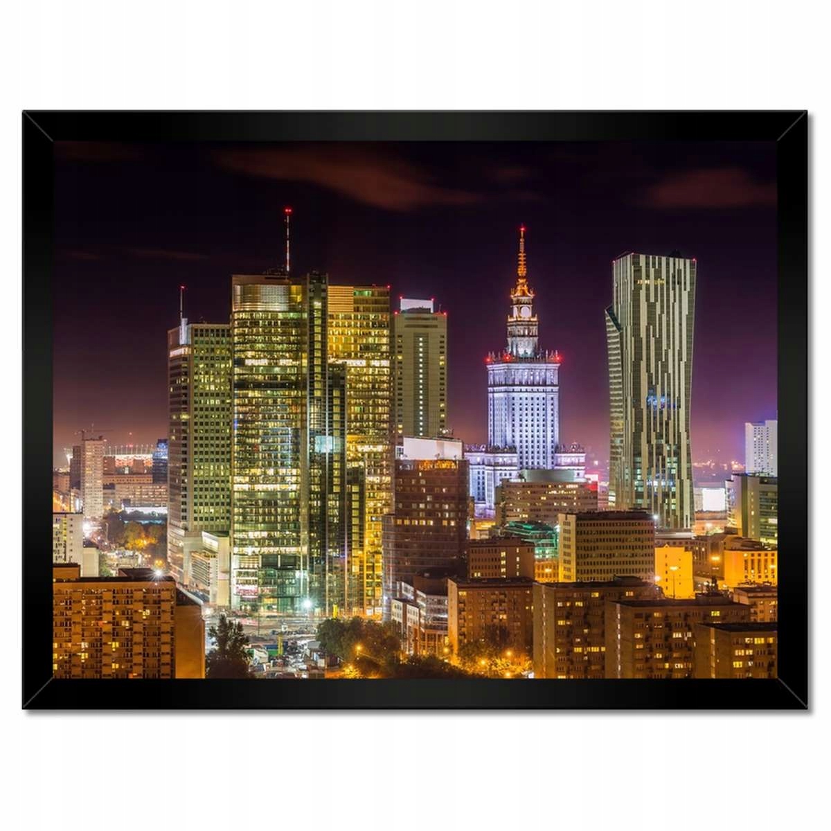 Plakáty v rámu 40x30 Město v noci