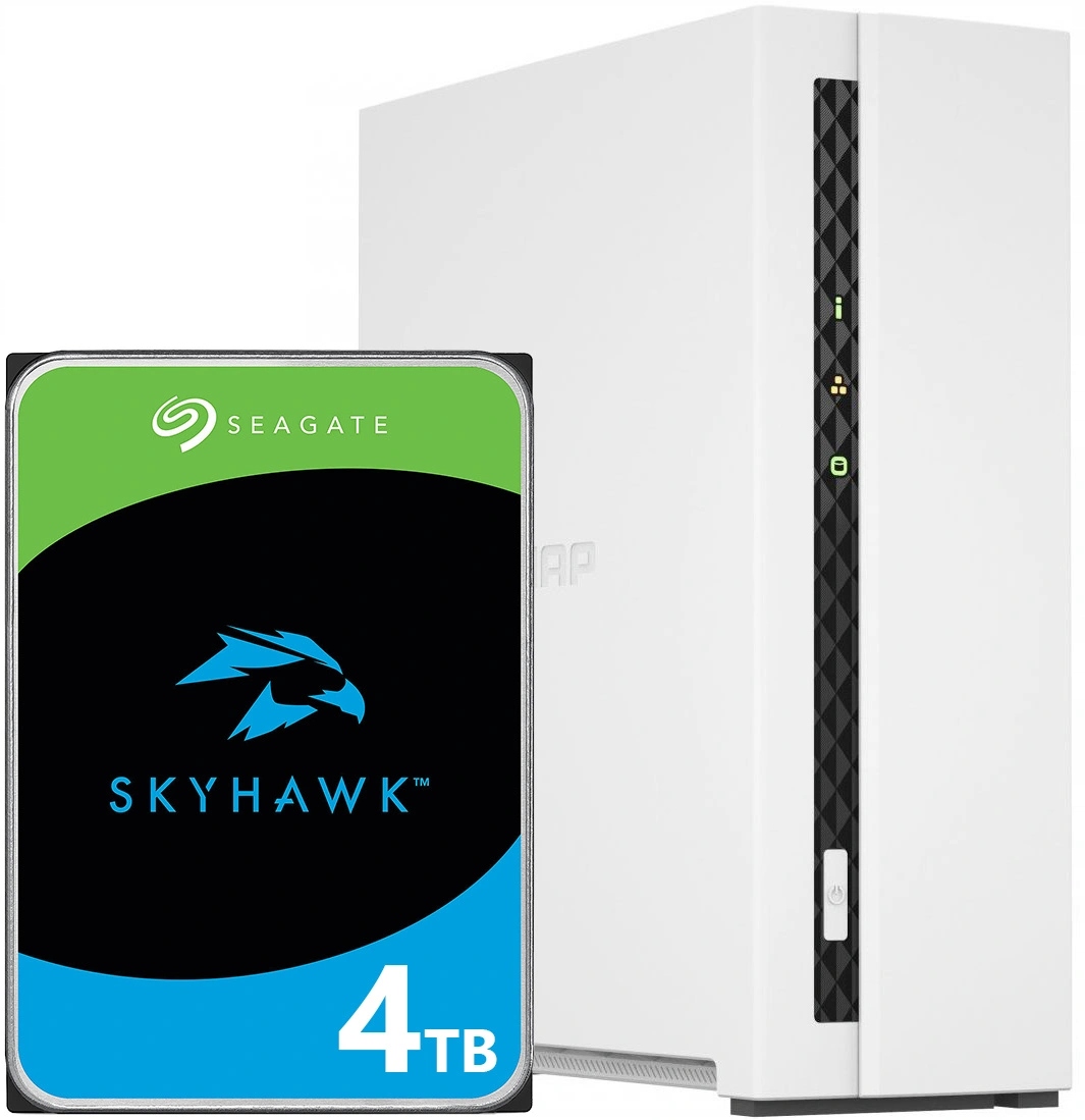 Nas souborový server Qnap TS-133 s 4TB diskem Seagate SkyHawk