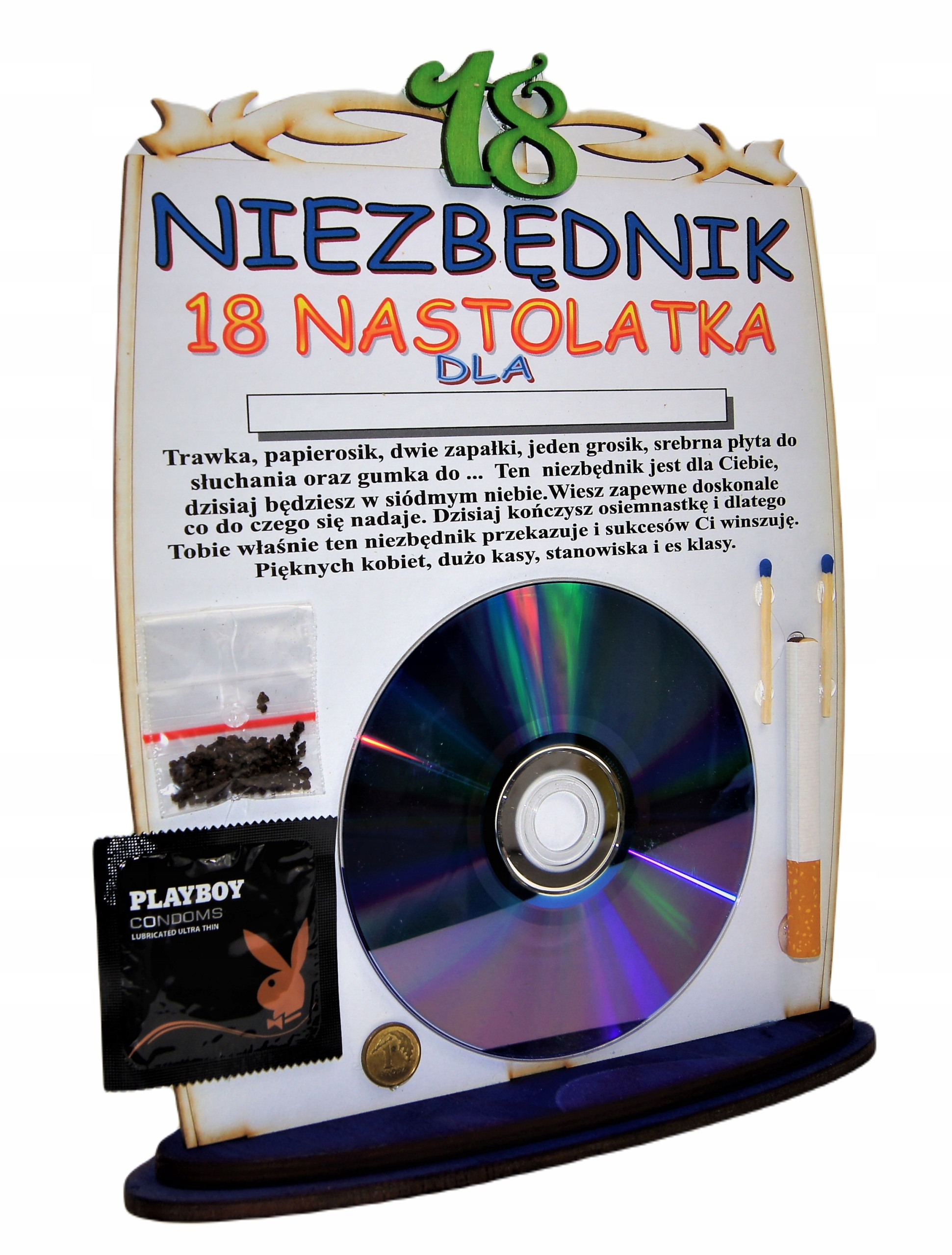 

Śmieszny Niezbędnik 18 Urodziny