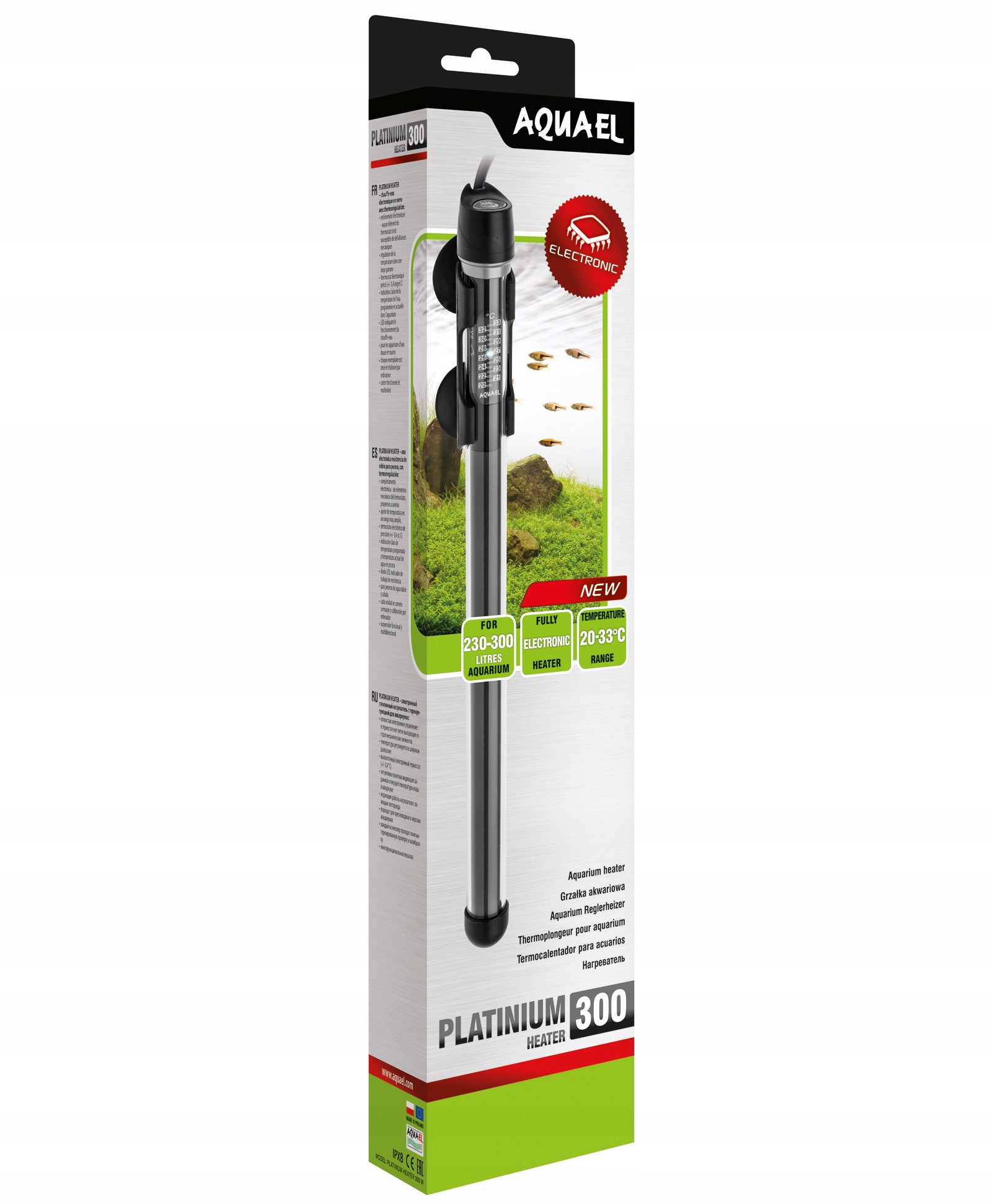 Aquael Ohřívač Platinium Heater 300 W (121221)