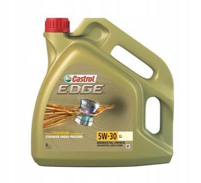 

Olej Syntetyczny Castrol Edge 5W30 LL 4 l