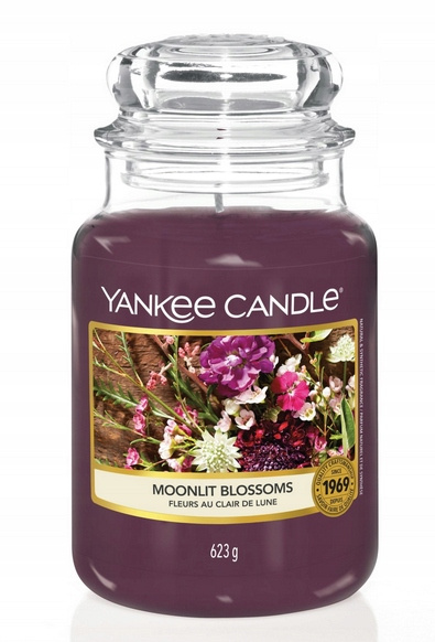 

Yankee Candle Duża świeca Moonlit Blossoms 623g