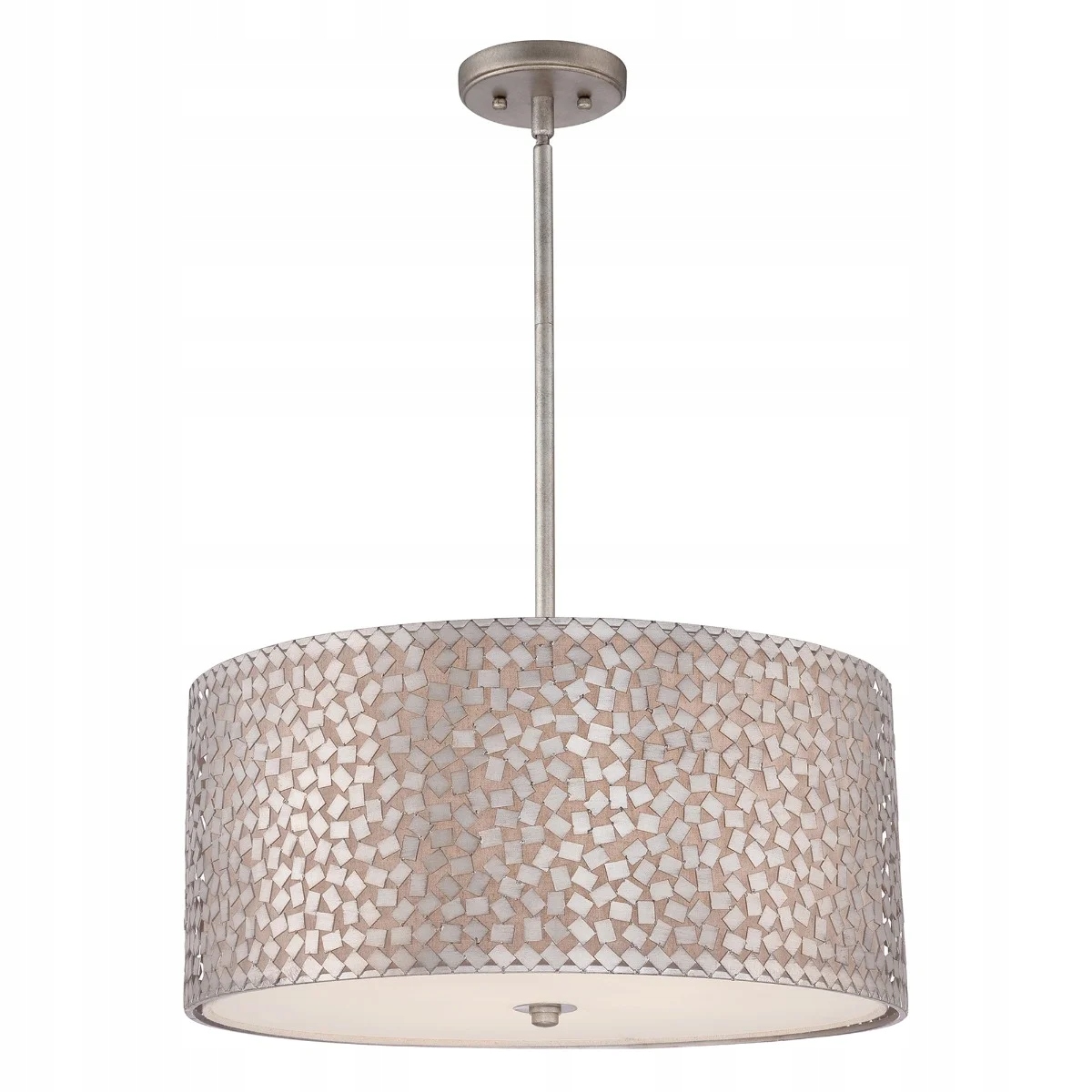 Quoizel Závesná lampa Confetti 4xE27 Staré striebro IP20 100W