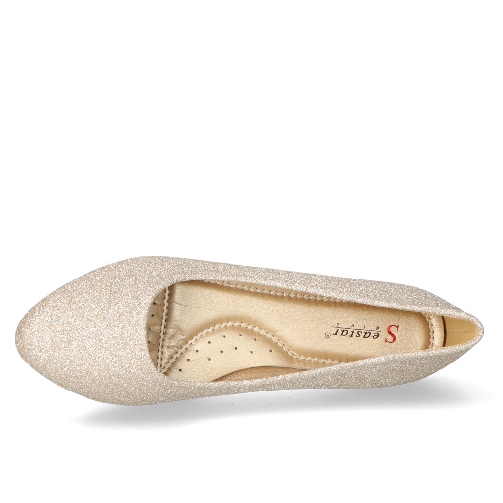 Zlaté Baleríny 41 Balerínky Gold Seastar CC200P Baletka Dárek