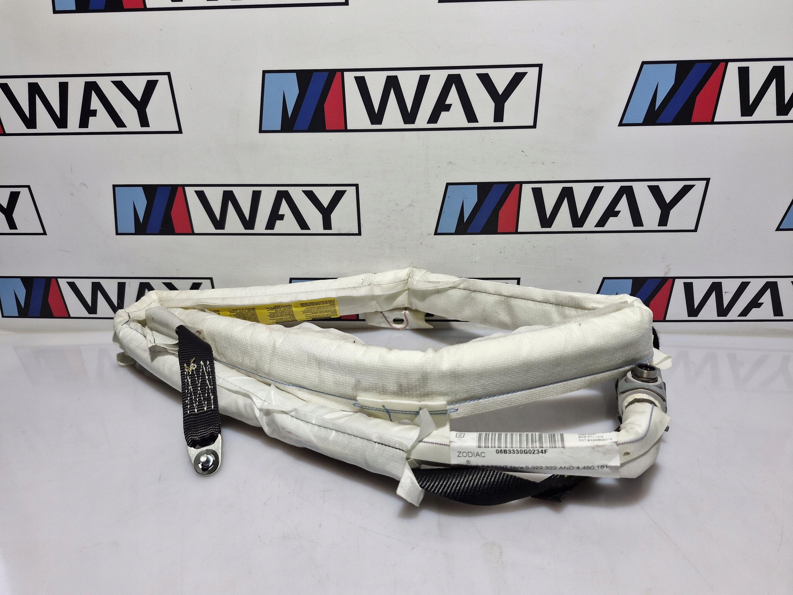 BMW E63 dachvorhang airbag links original 9147343