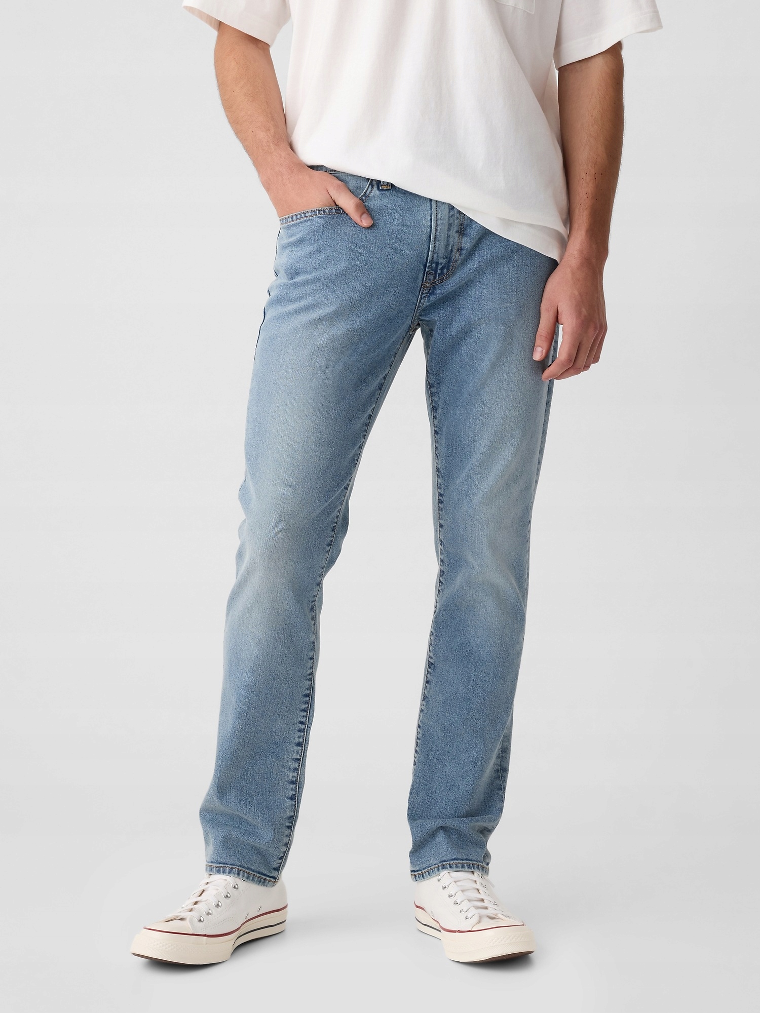 Gap Džíny slim softflex modrá