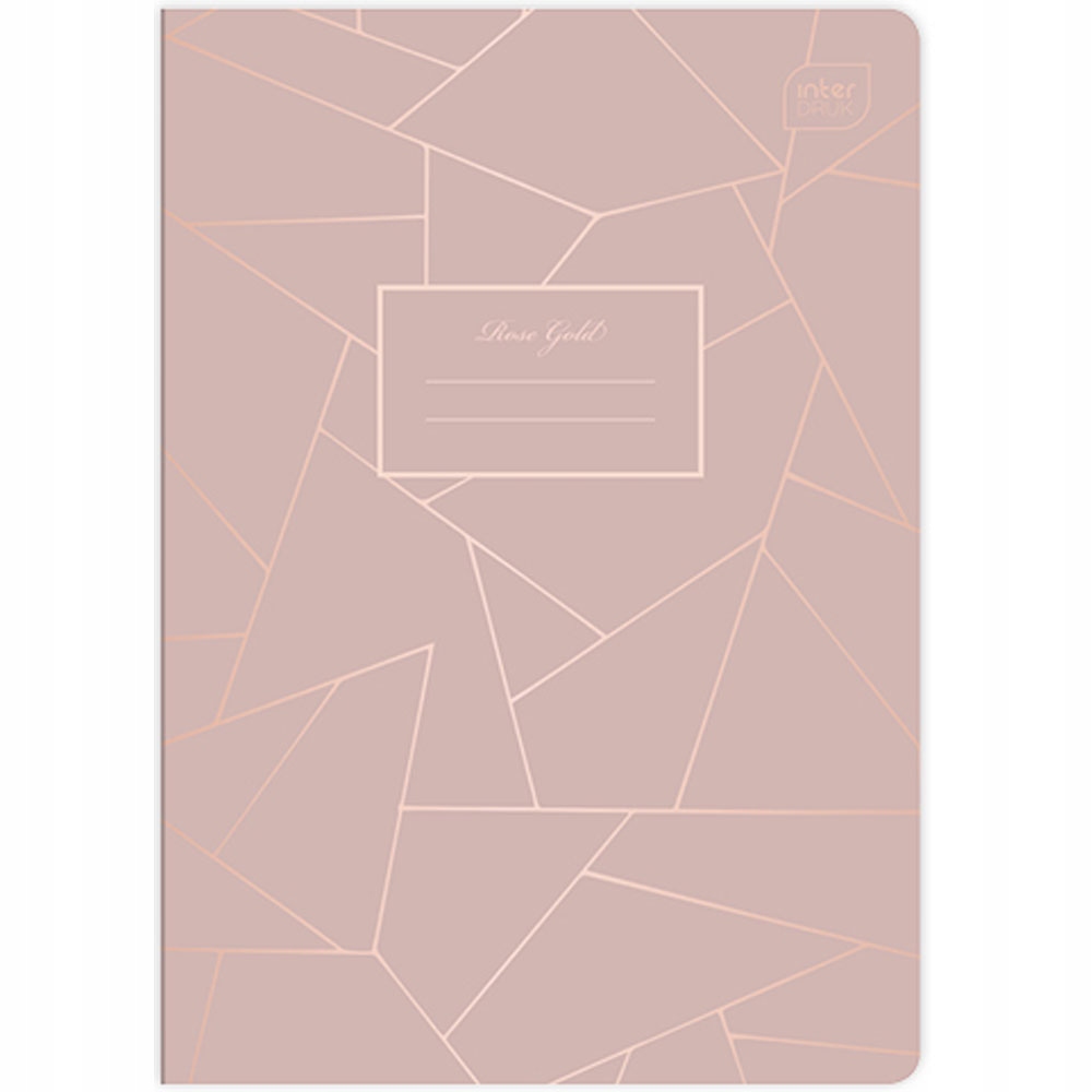 

Zeszyt Szkolny A5/60K Kratka Metallic Rose Gold