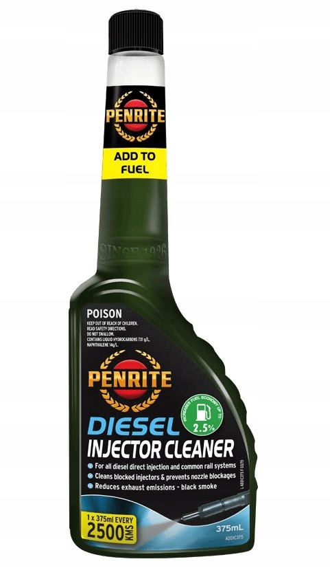 Dodatek do paliwa Penrite Diesel Injector Cleaner 375ml czyści i chroni