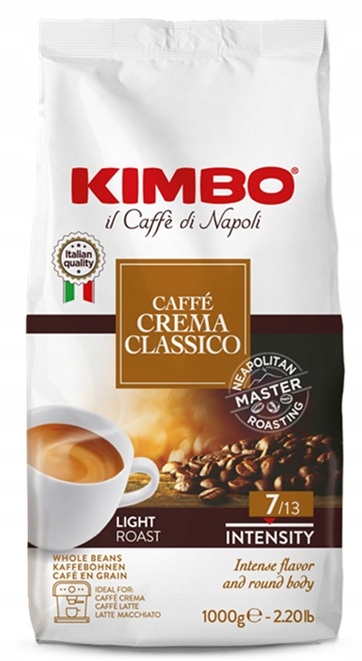 Kawa ziarnista Kimbo Caffe Crema Classico 6kg "czytaj Opis"