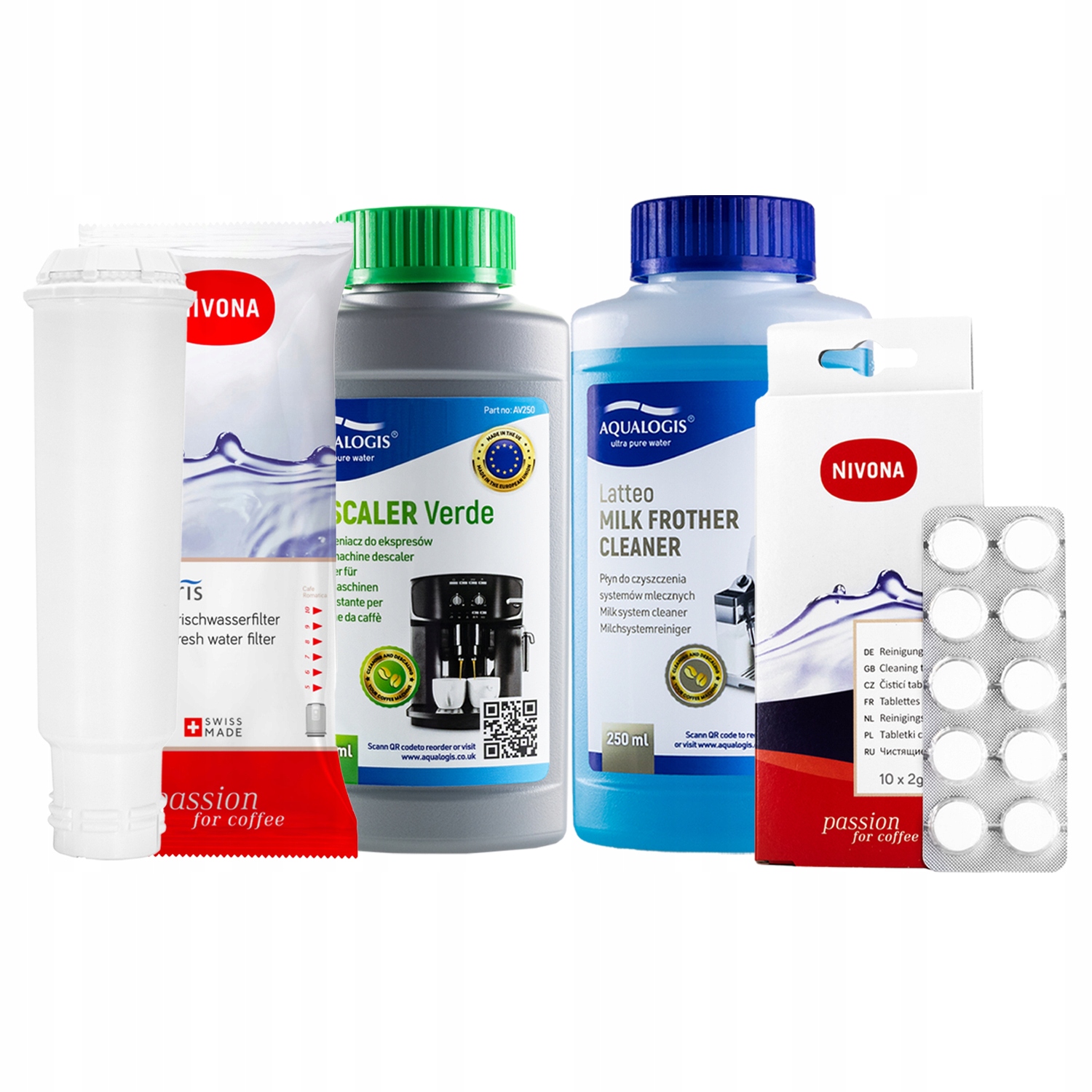 Filtr do kávovaru Nivona NIRF700 tablety NIRT701 odvápňovač kapalina