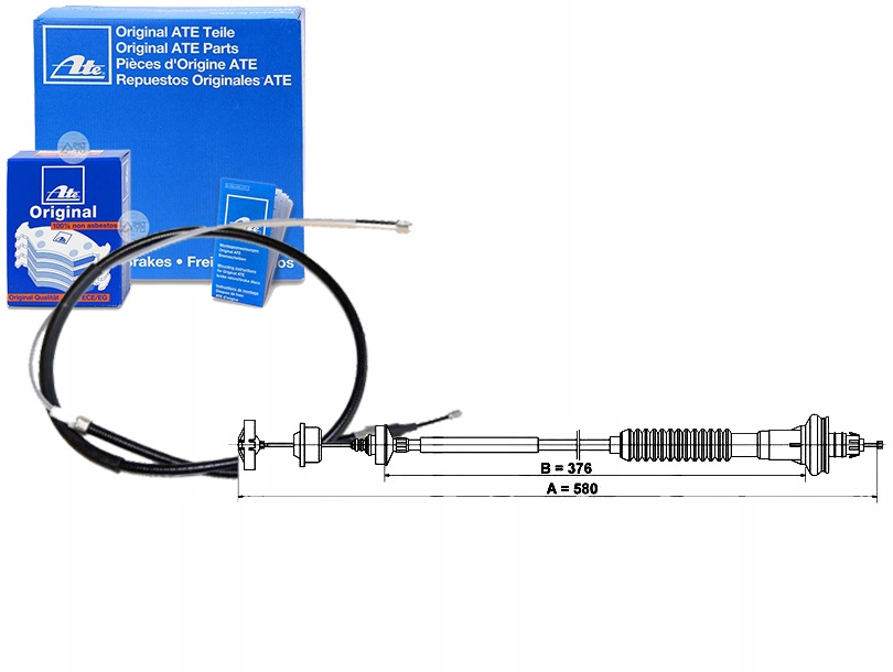 Spojkové Lanko Peugeot 206 206+ 1.1-1.6LPG 08.98- Sada pro řidiče #35