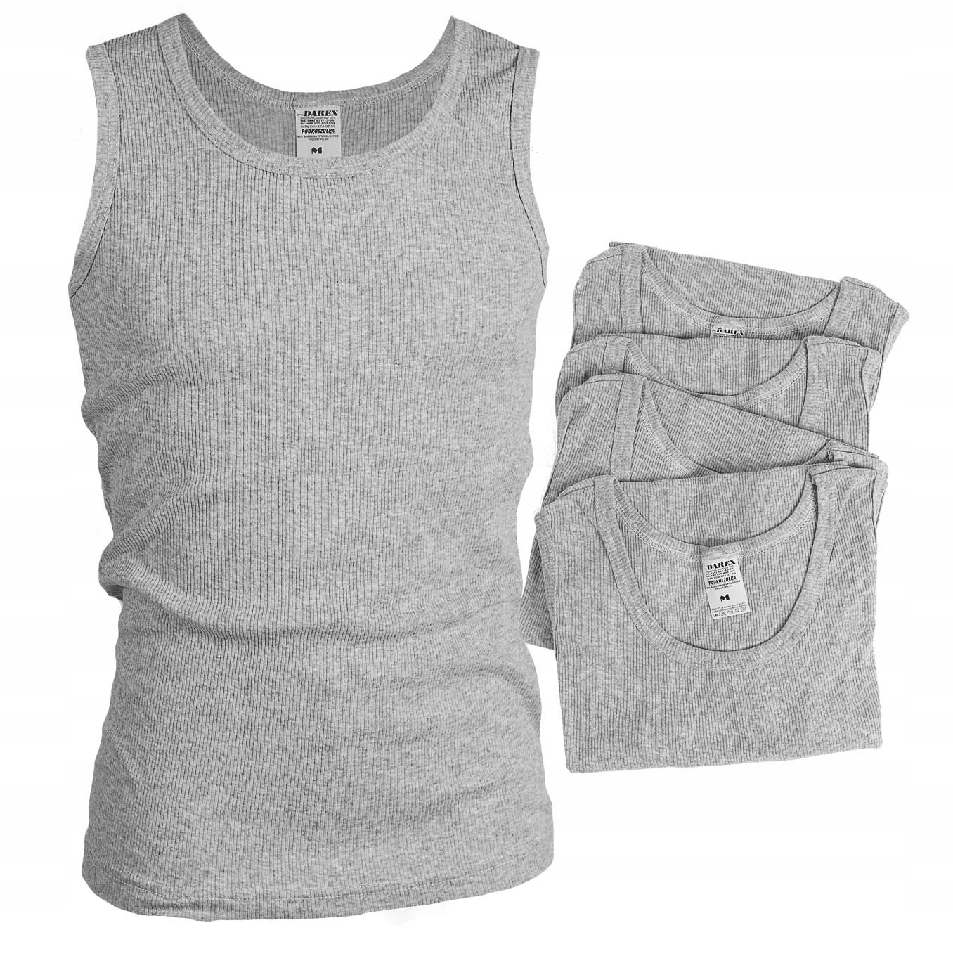 

Polski Podkoszulek Męski prążek rozm.M