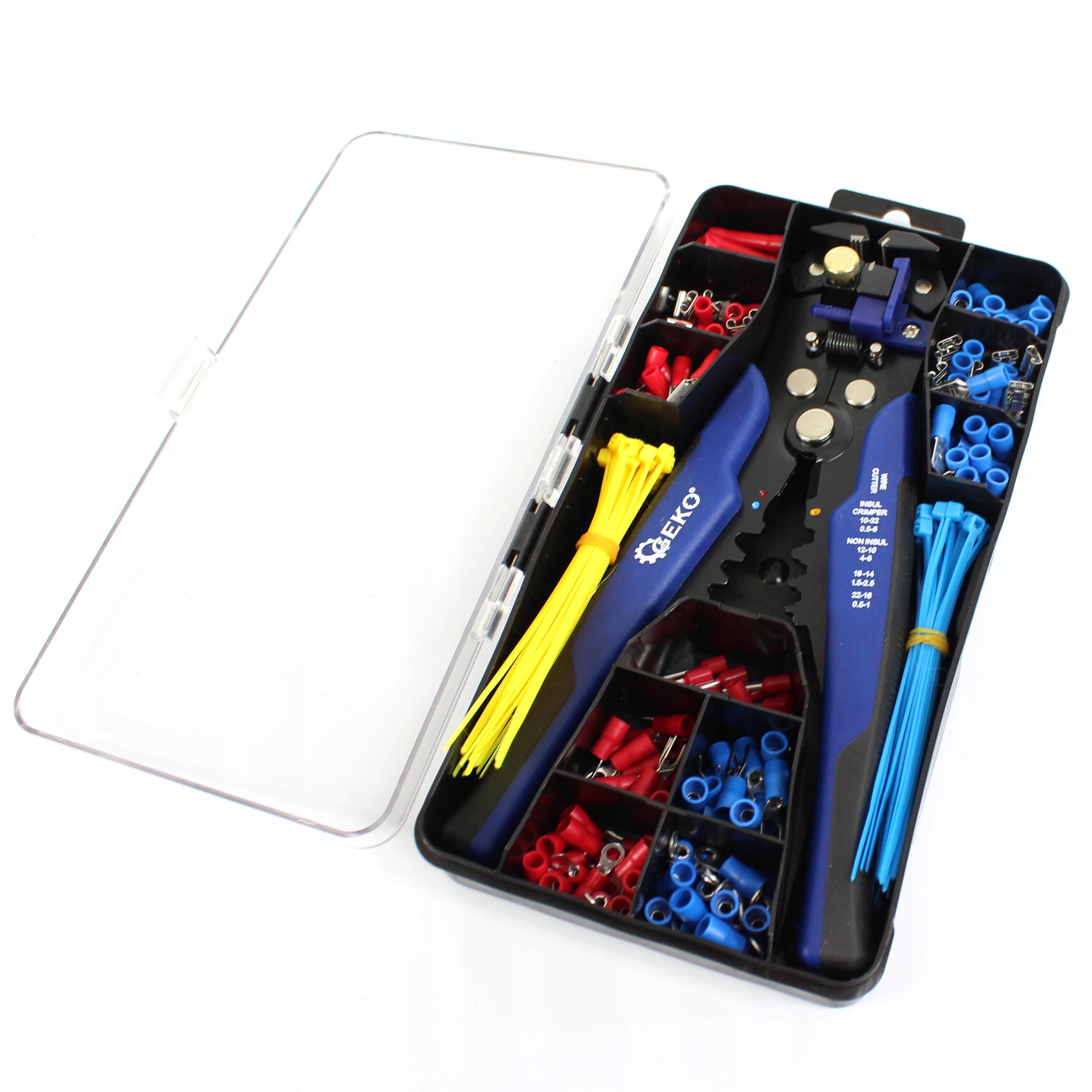 

Szczypce do ściągania izolacji i zaciskania 5w1