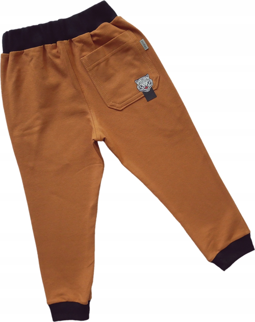 Spodnie DRESOWE chłopięce DRESY GAMET 146 camel Marka GAMET