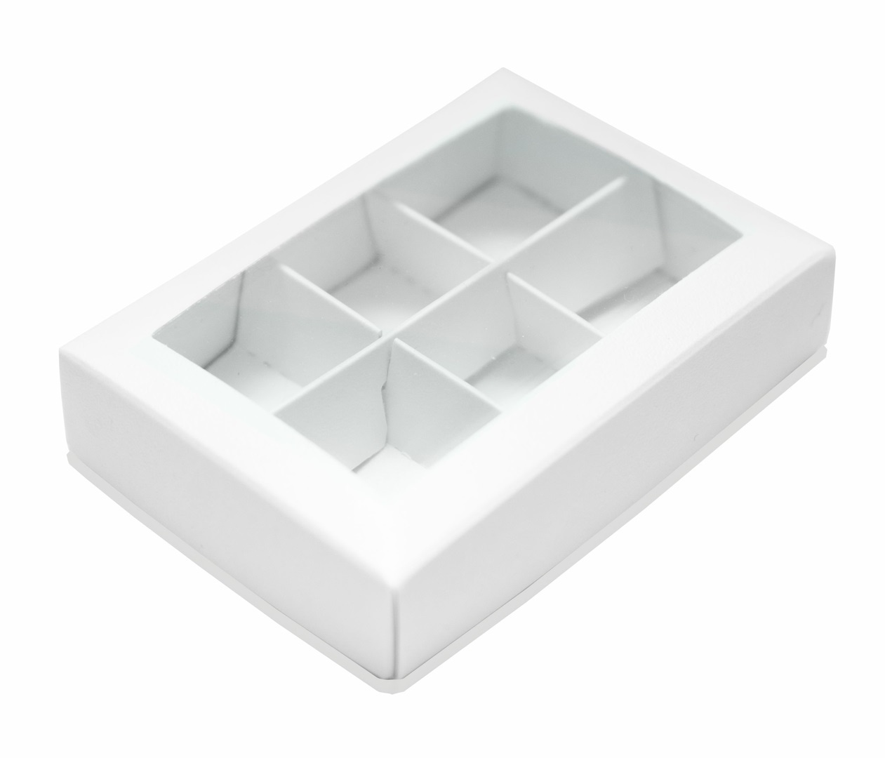 

Opakowanie na 6 pralin Białe