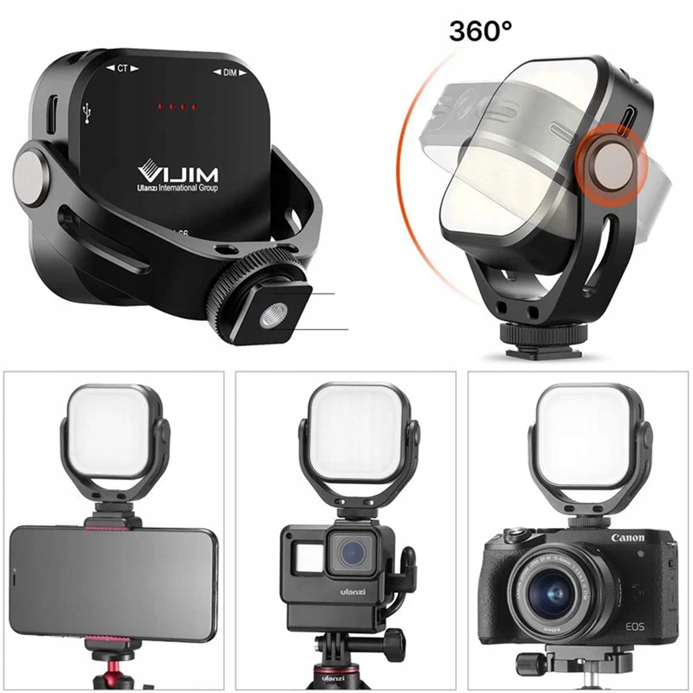 LAMPA WYPEŁNIAJĄCA DO FOTOGRAFI KOMPAKT FOTOGRAFICZNA +STATYW GRATIS TRIPOD EAN (GTIN) 0709586478745