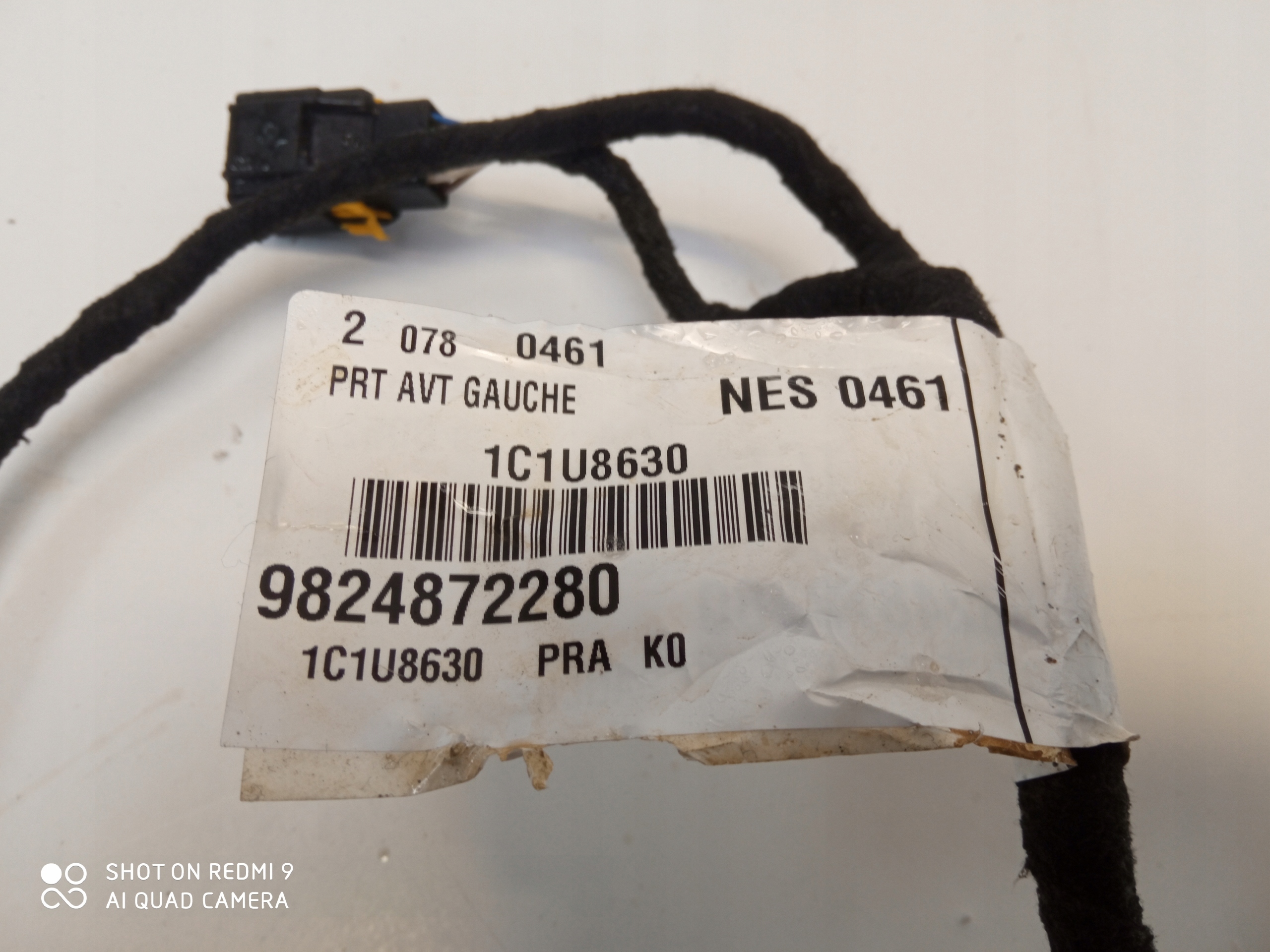 OPEL VIVARO 3 ZAFIRA D wiring bundle door