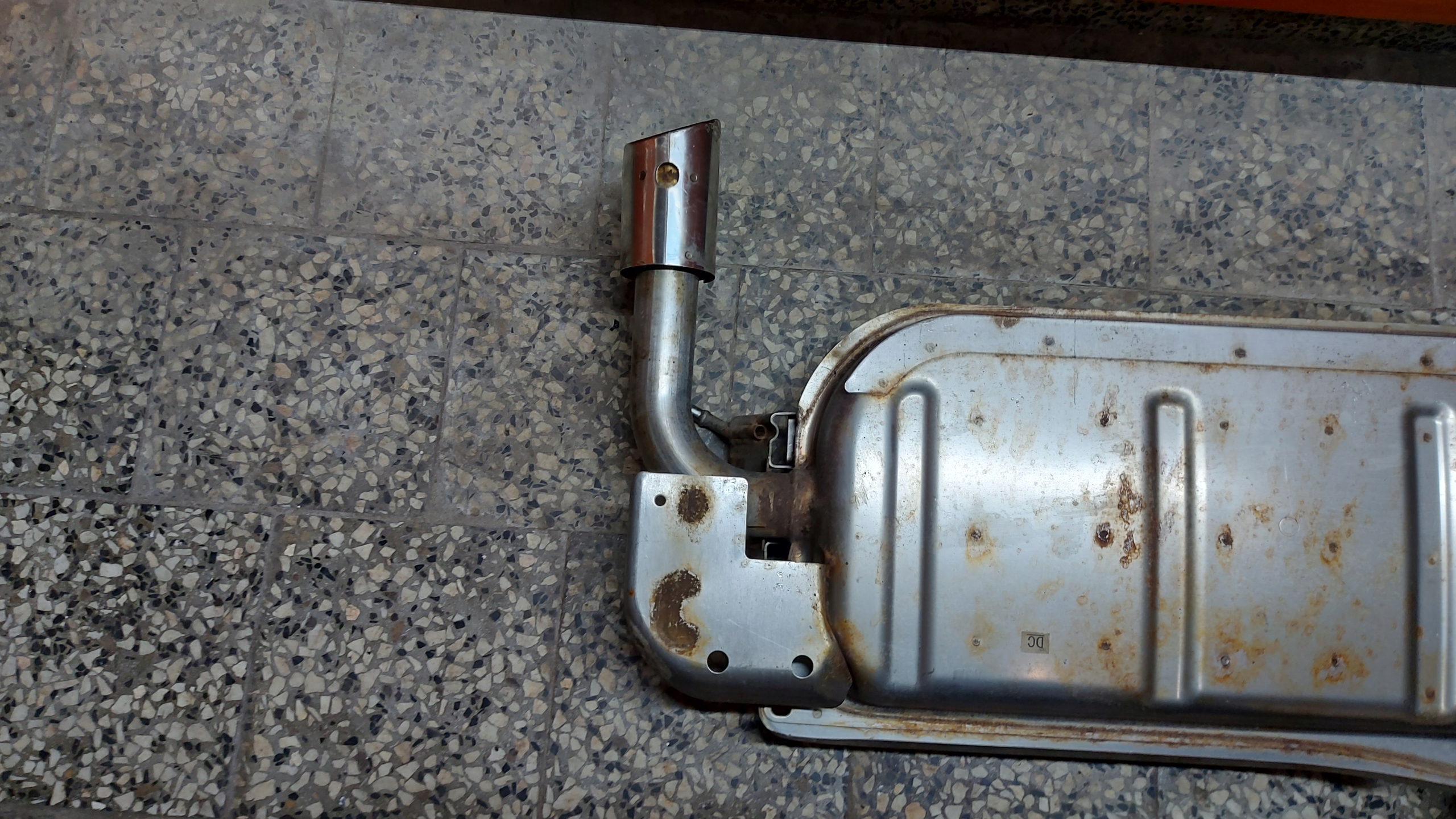 muffler, exhaust KONCOWY MAZDA 3 19- 2.0