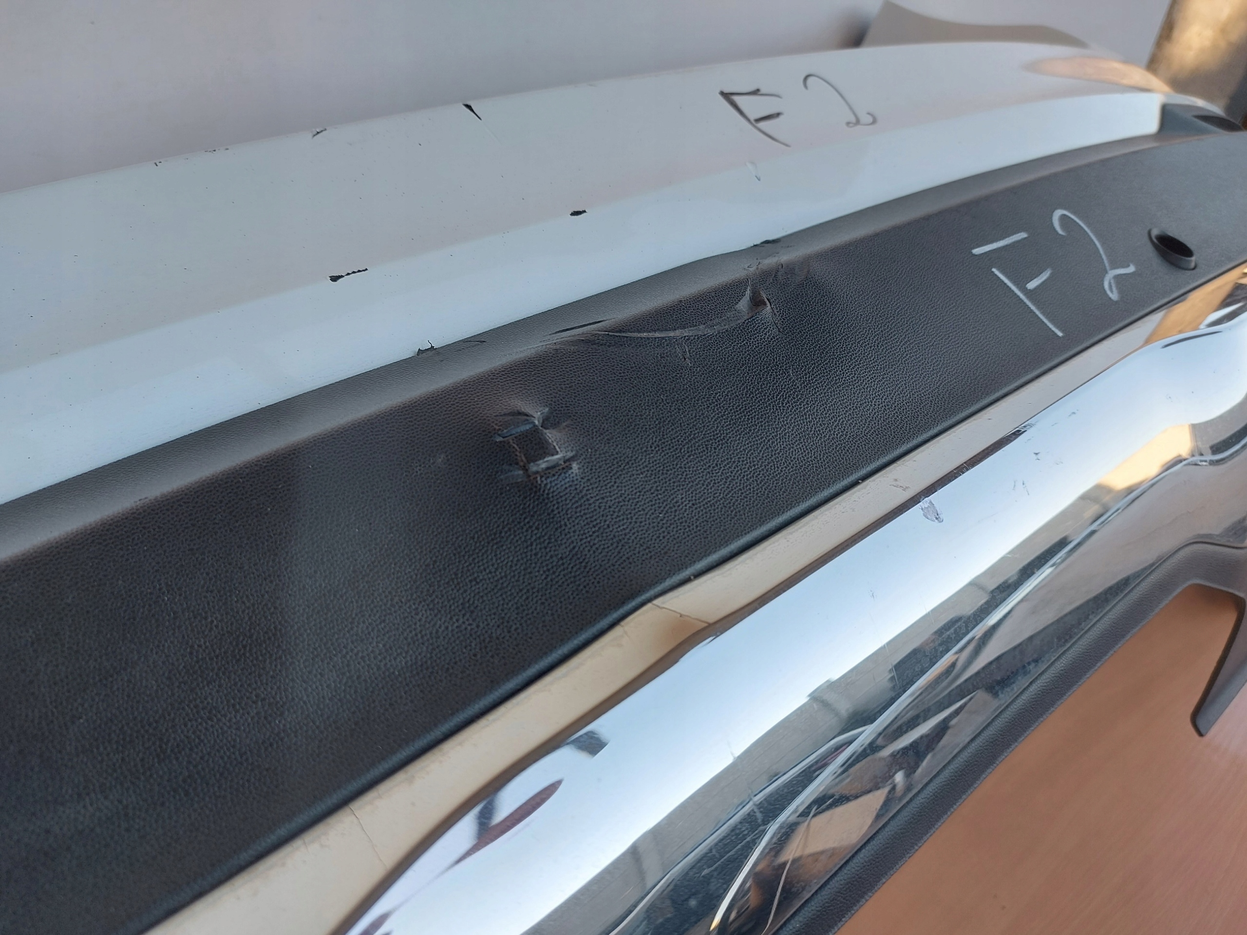 MERCEDES GLC W253 bumper rear below towing original