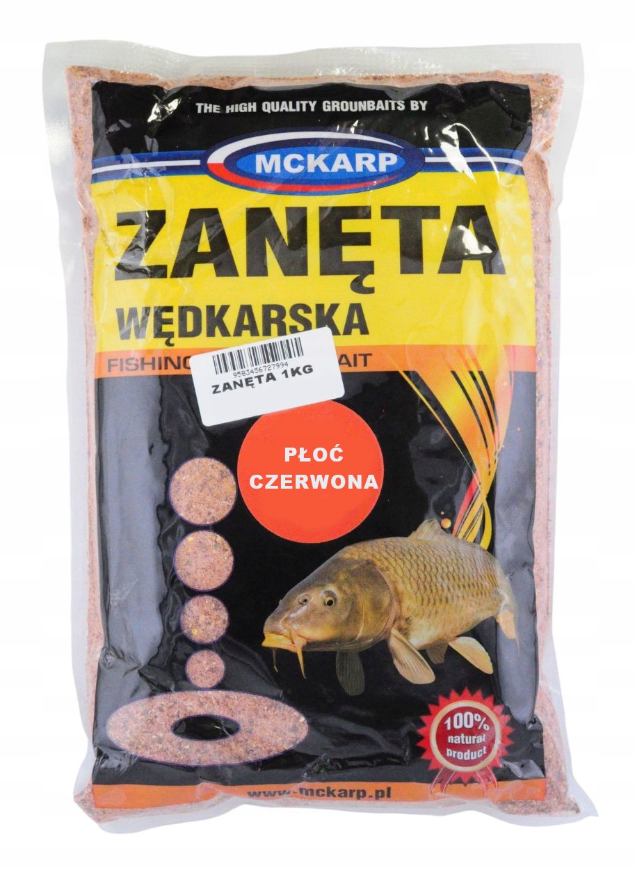 Płoć Czerwona Zanęta Skuteczna Mckarp 1kg
