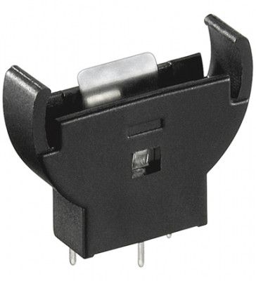 

Podstawka baterii CR2032 (3V) pionowa