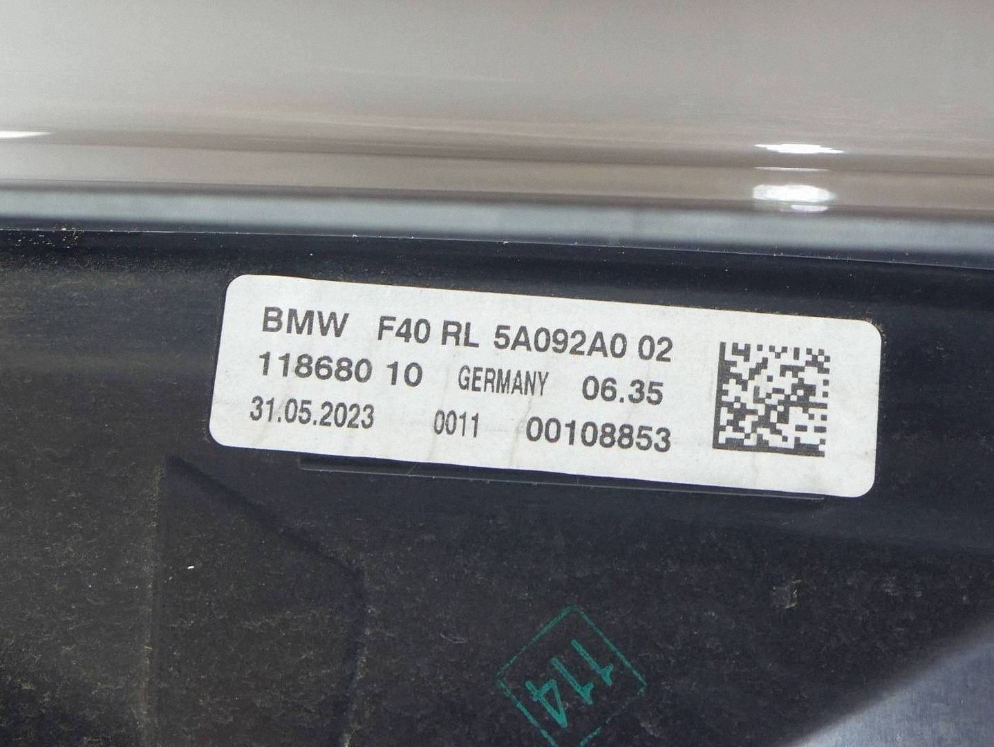 display HEADUP HUD BMW F44 GRAN COUPE 5A092A0 right hand drive