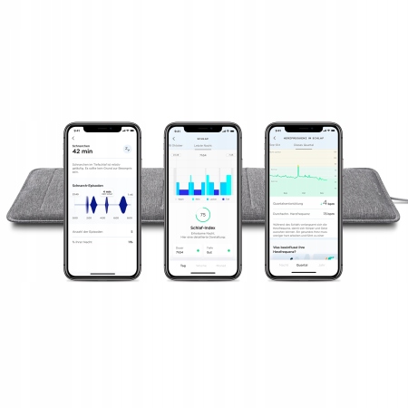 Аналізатор сну Withings, килимок для моніторингу сну та виявлення апное, модель аналізатора сну