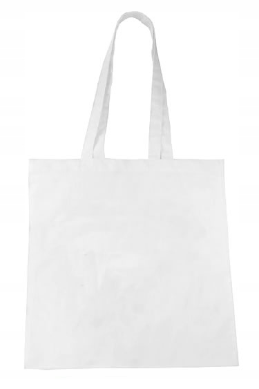 

Torba zakupowa bawełniana 38x42 cm Jhk White