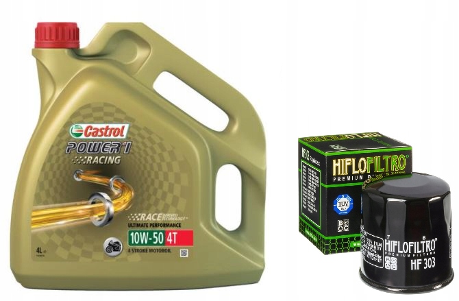 4008177054228 - CASTROL POWER1 4T 10W50 4L + ФИЛЬТР HF303