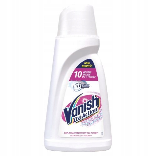 

Vanish Odplamiacz Oxi Action Bialy 1L
