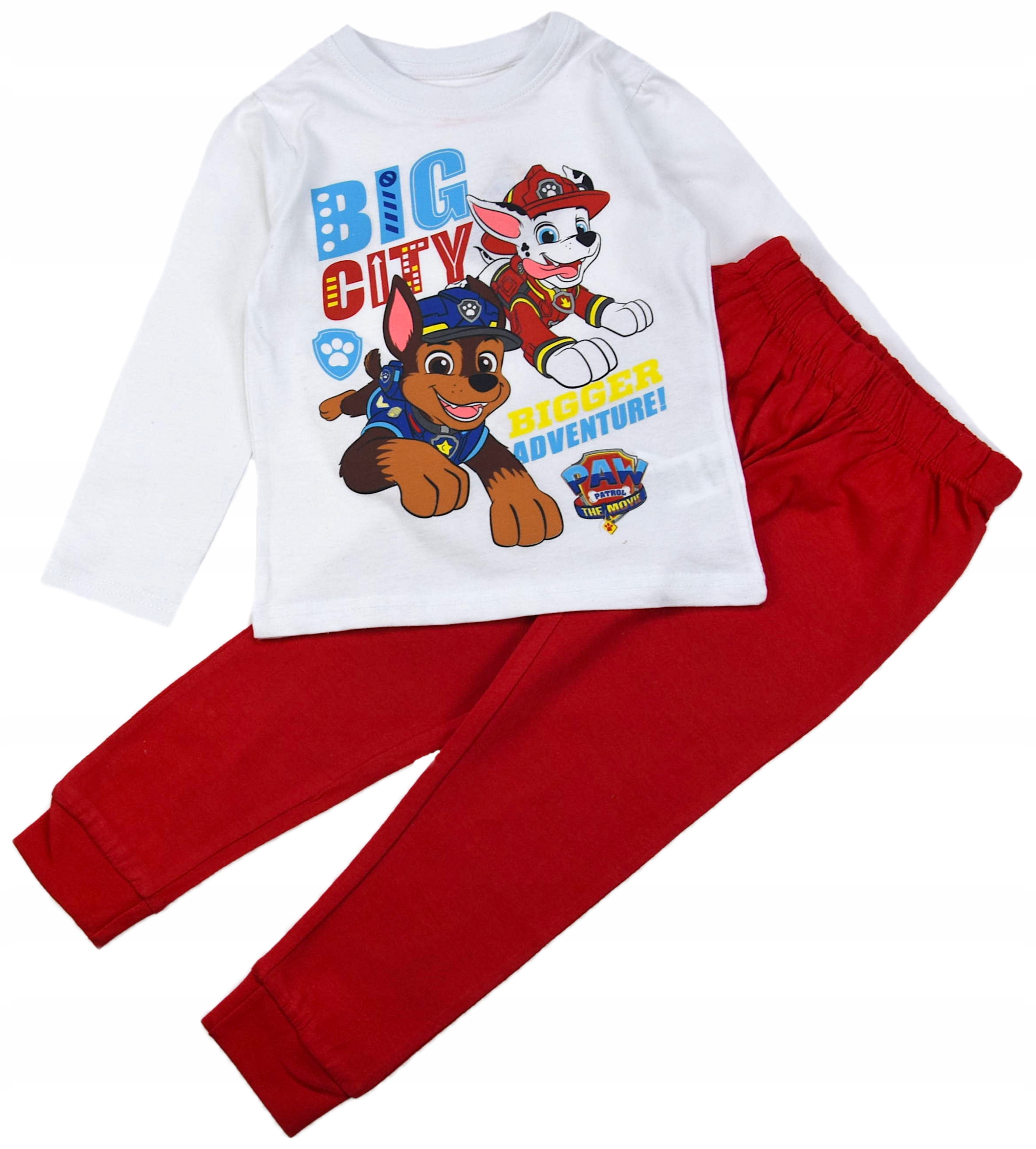 

Piżama Psi Patrol Paw Marshall Chase Biała 128